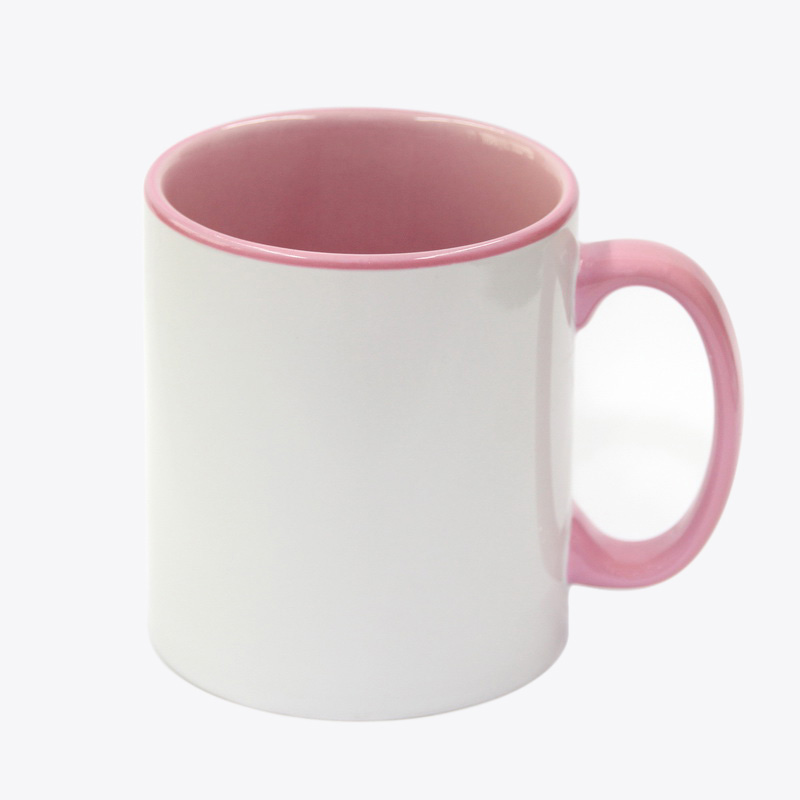 10oz wycombe mug pink Dye sublimation