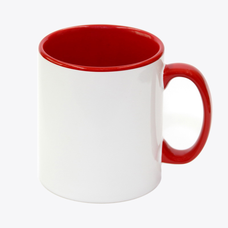 10oz wycombe mug red Dye sublimation